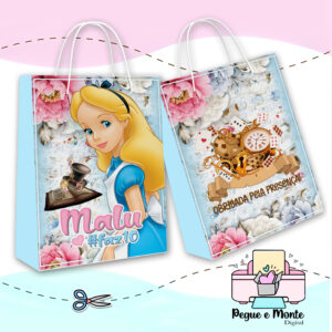 Sacolinha Personalizada Alice