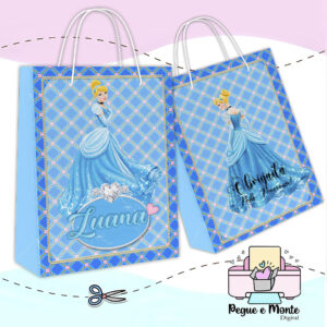 Sacolinha Personalizada Cinderela