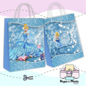 Sacolinha Personalizada Cinderela