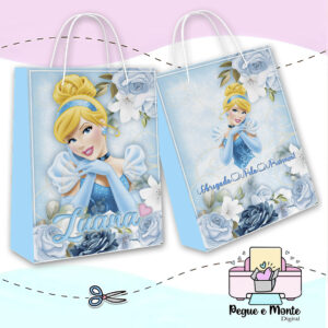 Sacolinha Personalizada Cinderela