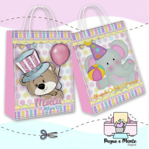 Sacolinha Personalizada Circo