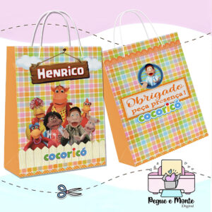 Sacolinha Personalizada Cocoricó