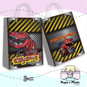 Sacolinha Personalizada Dinotrux