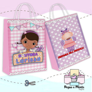 Sacolinha Personalizada Doutora Brinquedos