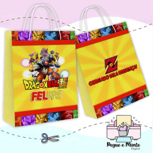 Sacolinha Personalizada Dragon Baal