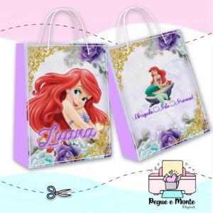 Sacolinha Personalizada Ariel