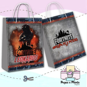 Sacolinha Personalizada Fortnite