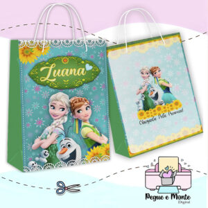 Sacolinha Personalizada Frozen Fever