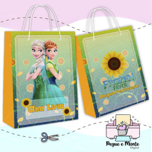 Sacolinha Personalizada Frozen Fever
