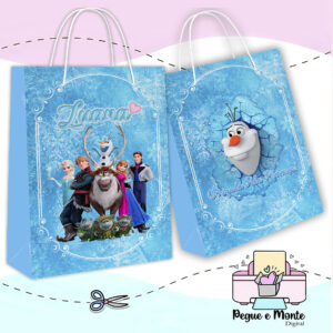 Sacolinha Personalizada Frozen