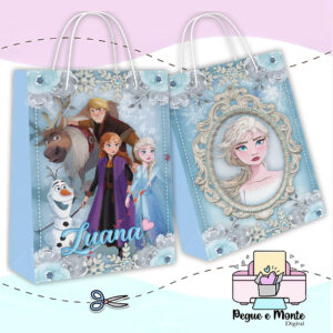 Sacolinha Personalizada Frozen