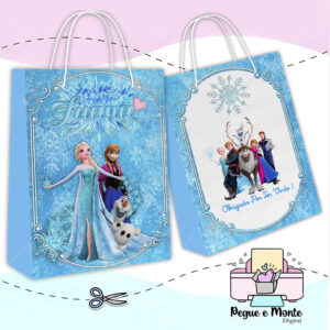 Sacolinha Personalizada Frozen