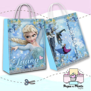 Sacolinha Personalizada Frozen