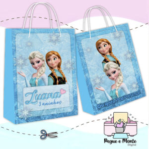 Sacolinha Personalizada Frozen