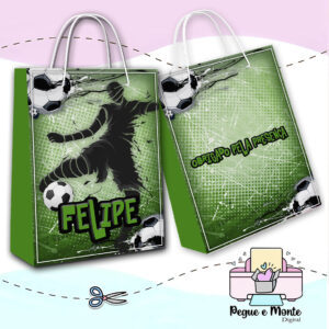 Sacolinha Personalizada Futebol