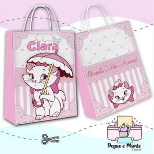 Sacolinha Personalizada Gatinha Marie
