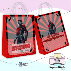 Sacolinha Personalizada Homem Formiga