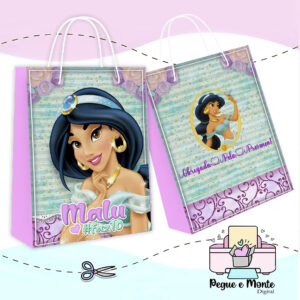 Sacolinha Personalizada Jasmine