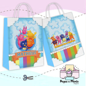Sacolinha Personalizada Backyardigans