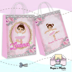 Sacolinha Personalizada Bailarina
