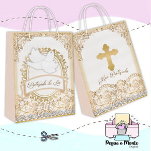 Sacolinha Personalizada Batizado