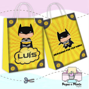 Sacolinha Personalizada Batman