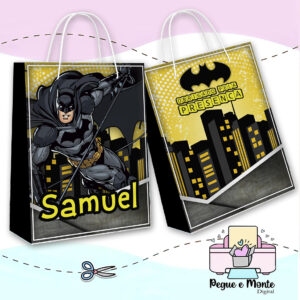 Sacolinha Personalizada Batman