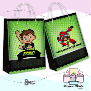 Sacolinha Personalizada Ben 10