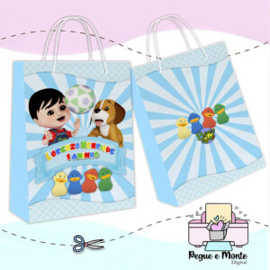 Sacolinha Personalizada Bento e Totó