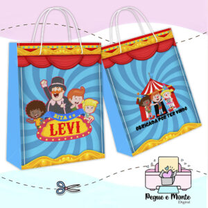 Sacolinha Personalizada B I T A Circo