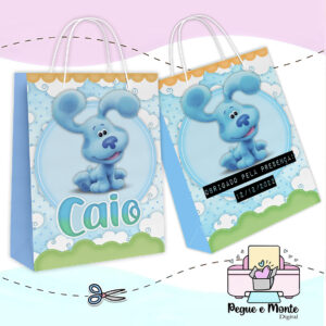 Sacolinha Personalizada As Pistas de Blue