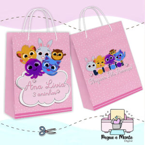 Sacolinha Personalizada Bolofofo Menina