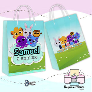 Sacolinha Personalizada Bolofofo Menino