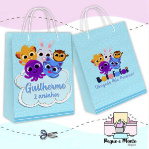 Sacolinha Personalizada Bolofofo Menino