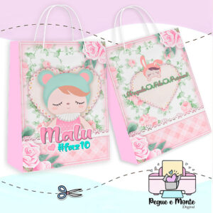 Sacolinha Personalizada Boneca
