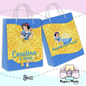 Sacolinha Personalizada Branca de neve