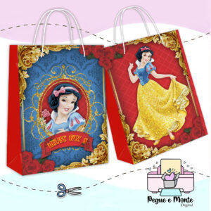 Sacolinha Personalizada Branca de neve