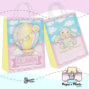 Sacolinha Personalizada Brinquedos Menina