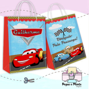 Sacolinha Personalizada Carros