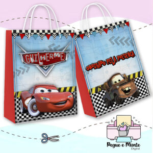 Sacolinha Personalizada Carros