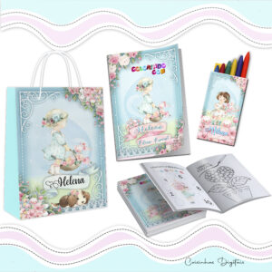 Kit Colorir Jardim