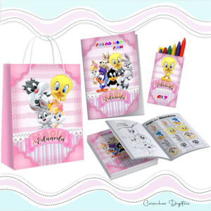 Kit Colorir Looney Tunes