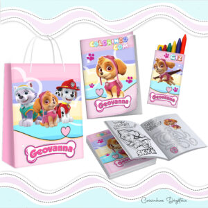 Kit Colorir Skye