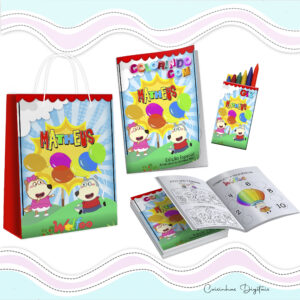 Kit Colorir Wolfoo