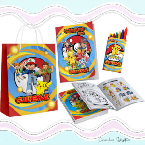 Kit Colorir Pokémon