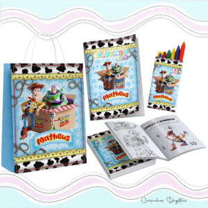 Kit Colorir Toy Story