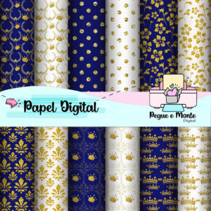 Papel Digital Dourado