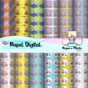 Papel Digital Peppa Pig