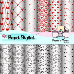 Papel Digital Dia dos Namorados