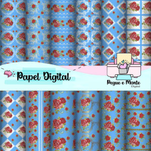 Papel Digital Floral
